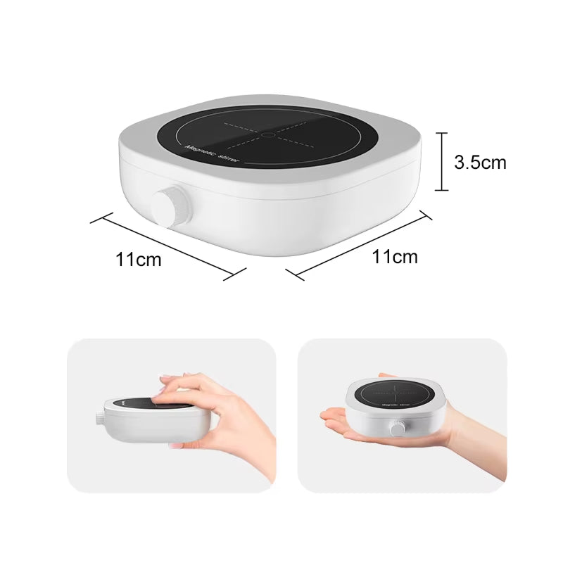 WESTTUNE Mini Magnetic Stirrer Adjustable Speed of 200-2000 RPM Efficient Silent Device Portable Instrument for Laboratories