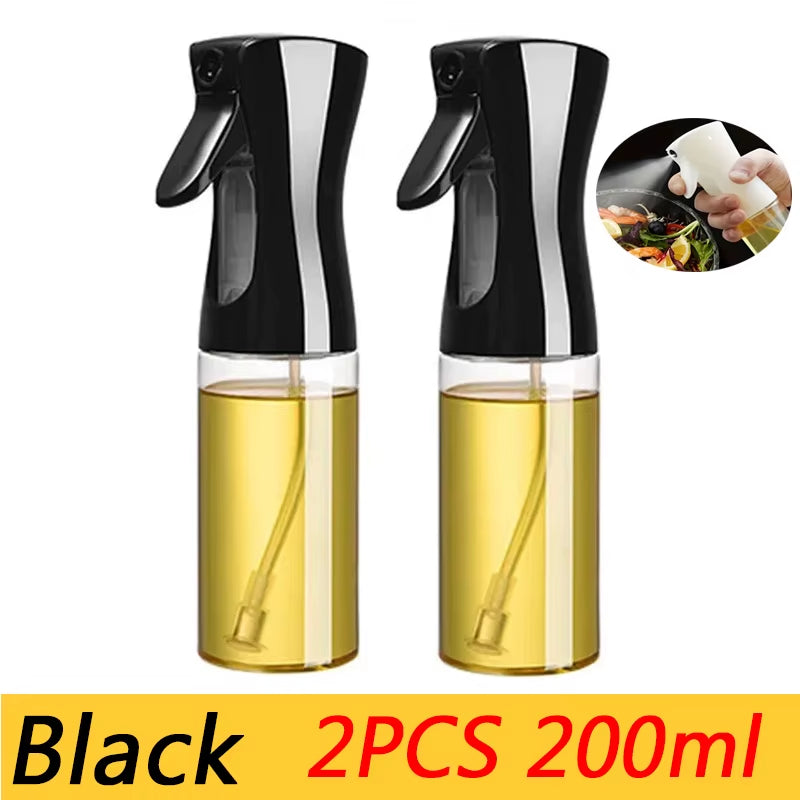 200Ml 300Ml 500Ml Oil Spray Bottle Kitchen Cooking Olive Oil Dispenser Camping BBQ Baking Vinegar Soy Sauce Sprayer Containers